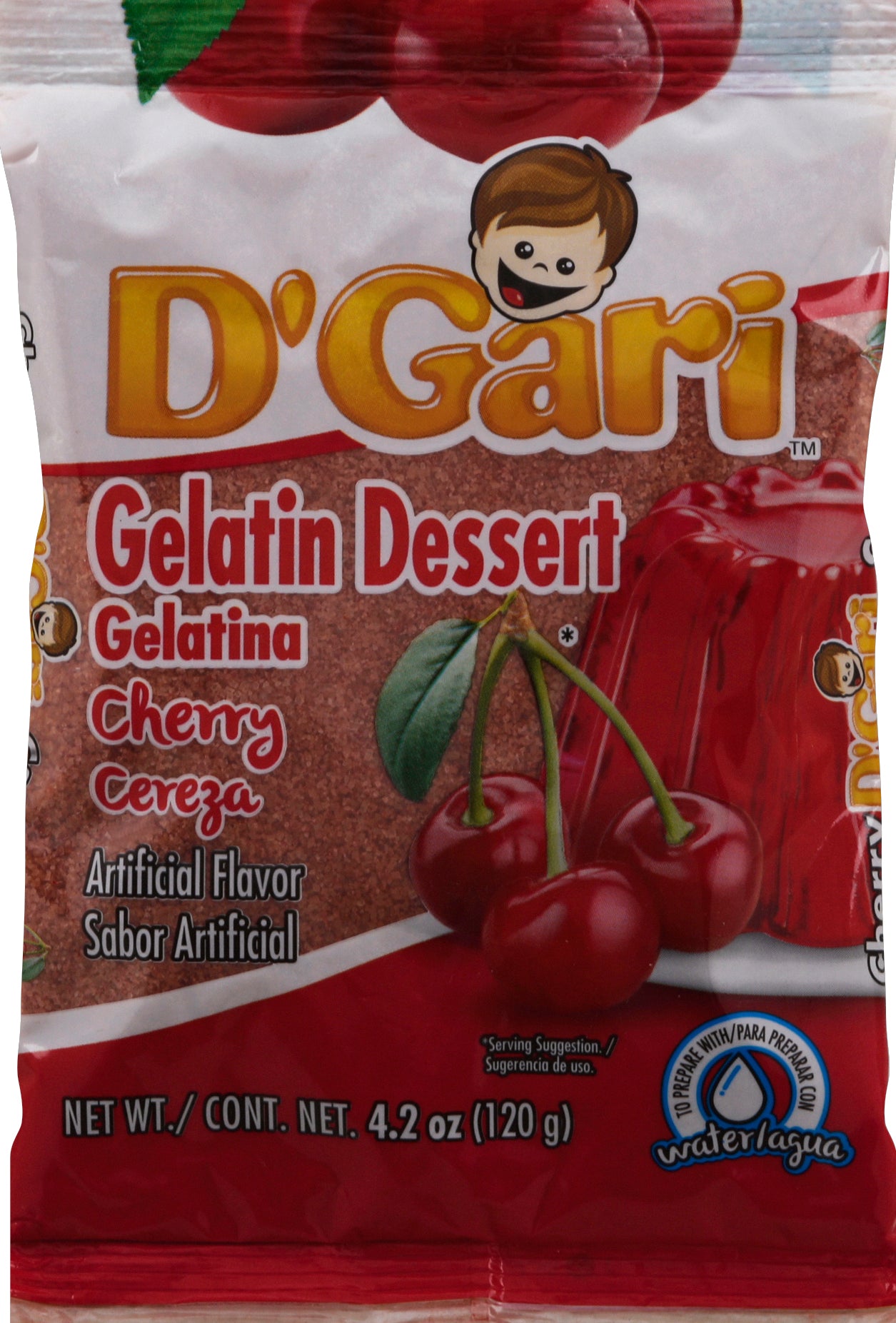 D'Gari Gelatin Dessert 4.2 oz