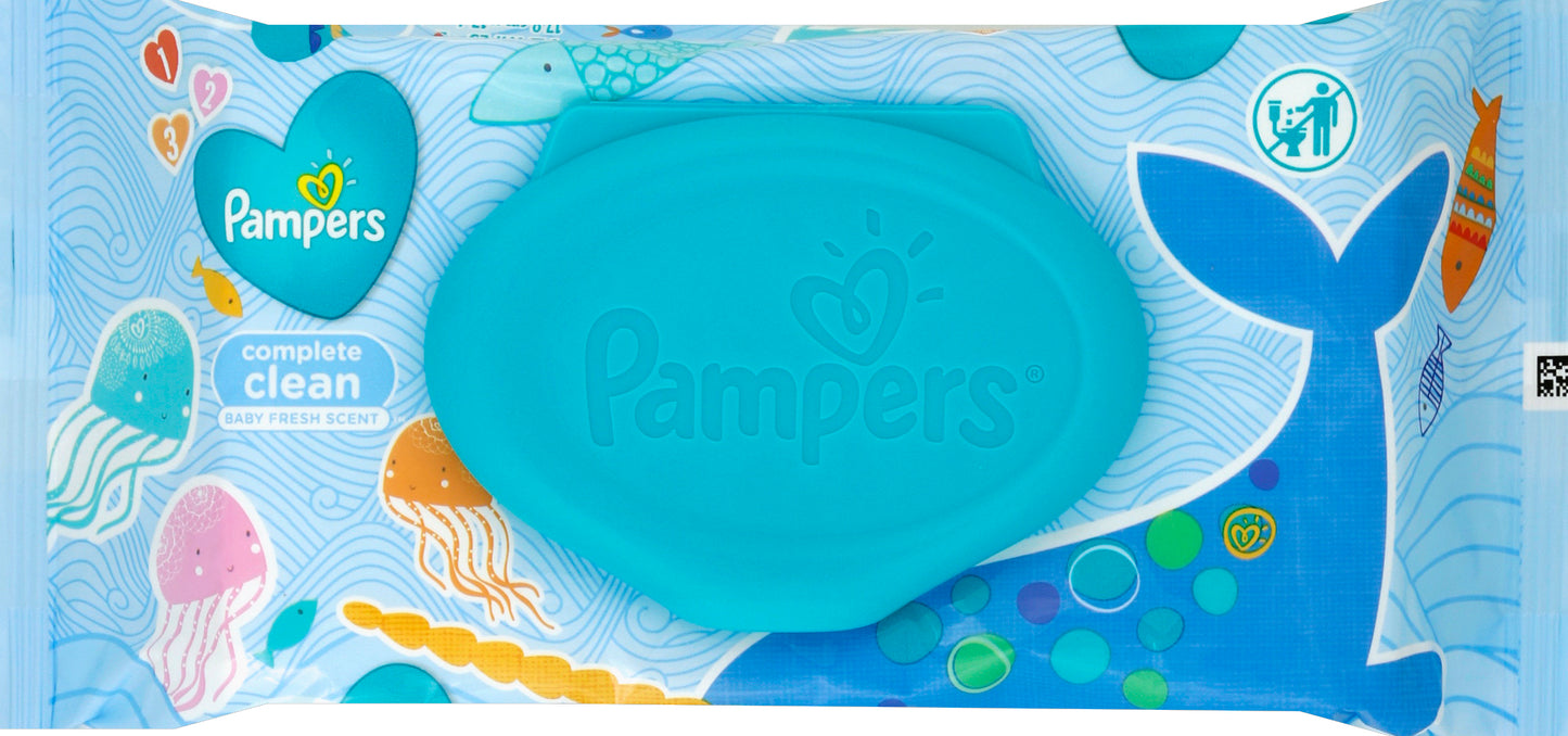 Pampers Wipes 72 ea