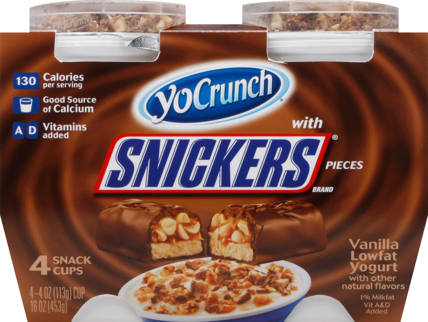 Yo Crunch Yogurt 4 ea