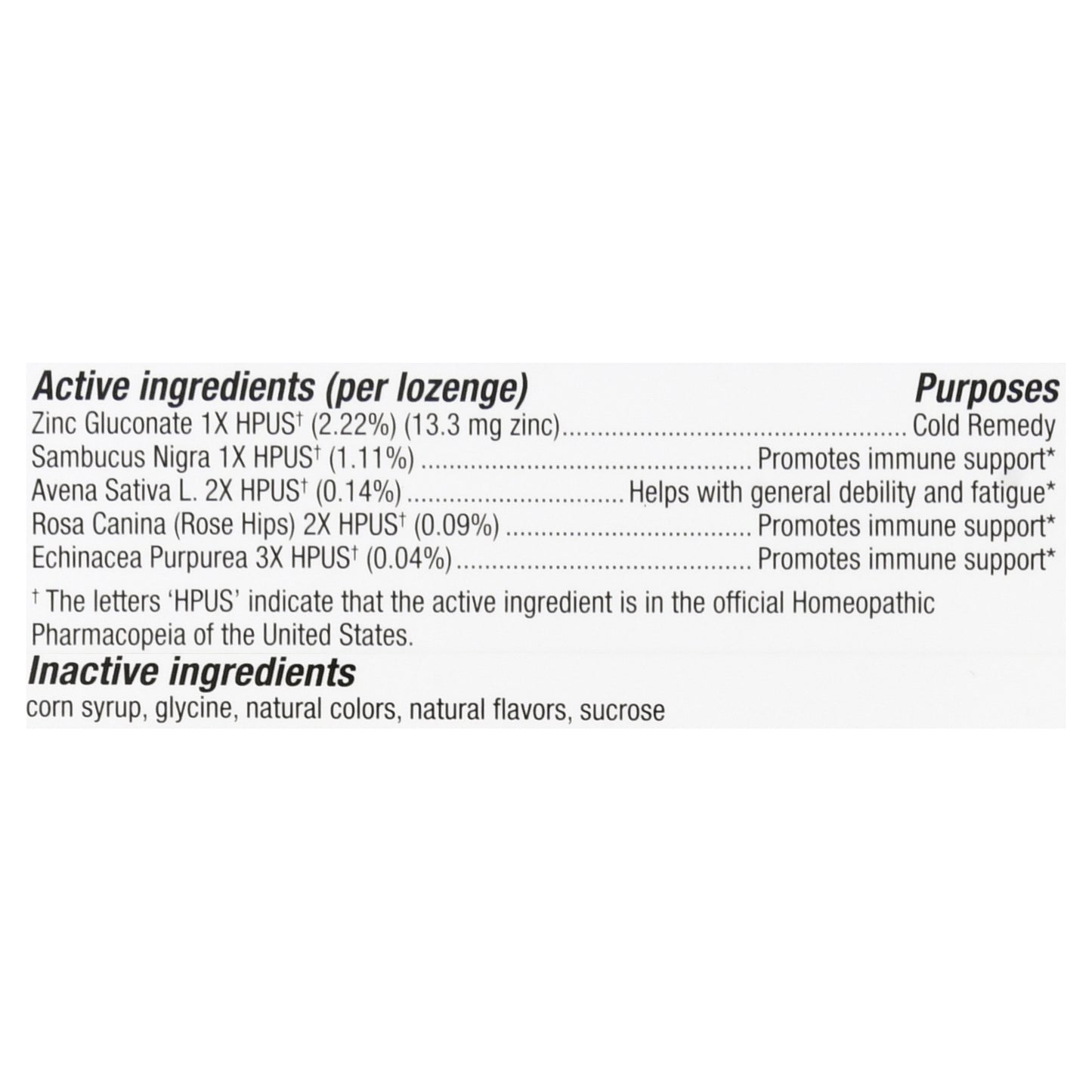 Cold Eeze Lozenges Natural Manuka Honey Lemon Flavor Cold Remedy 25 ea