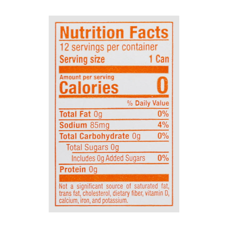 Sunkist 12 Pack Zero Sugar Orange Soda 12 - 12 fl oz Cans