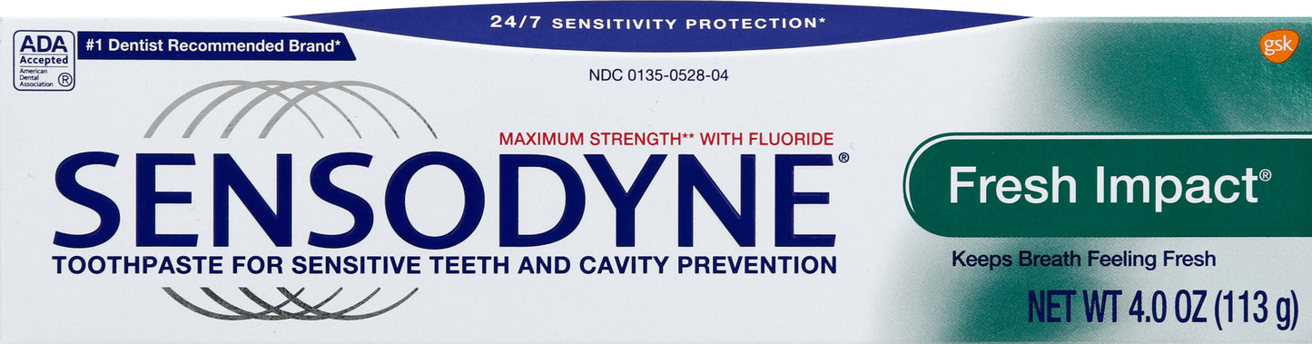 Sensodyne Toothpaste 4 oz
