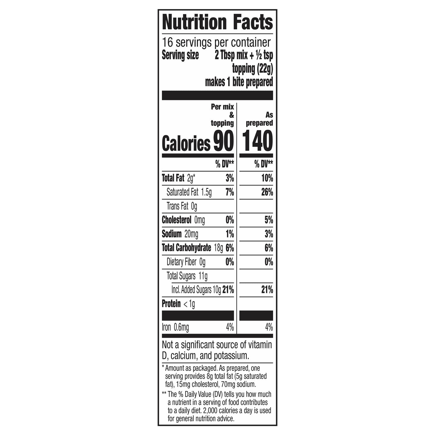 Betty Crocker Birthday Cake No-Bake Cookie Dough, 12.2 oz