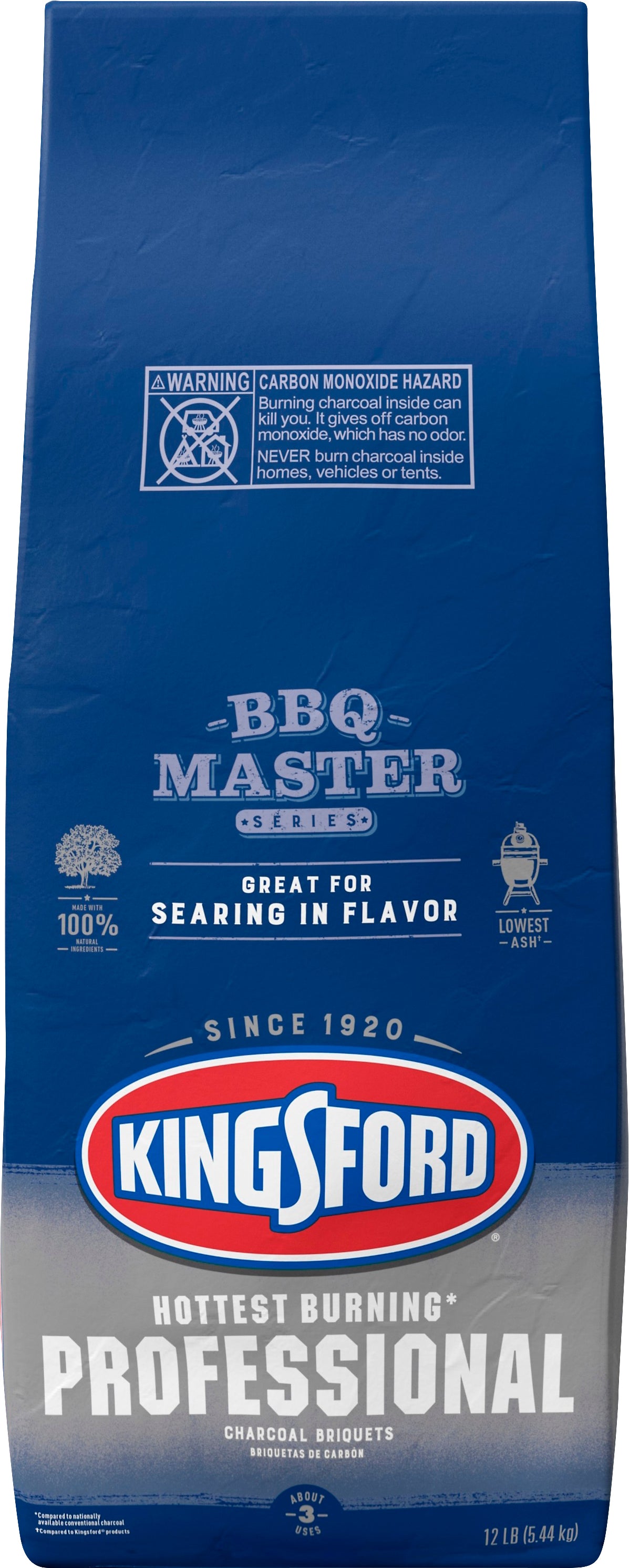 Kingsford BBQ Master Series Professional Charcoal Briquets 12 lb