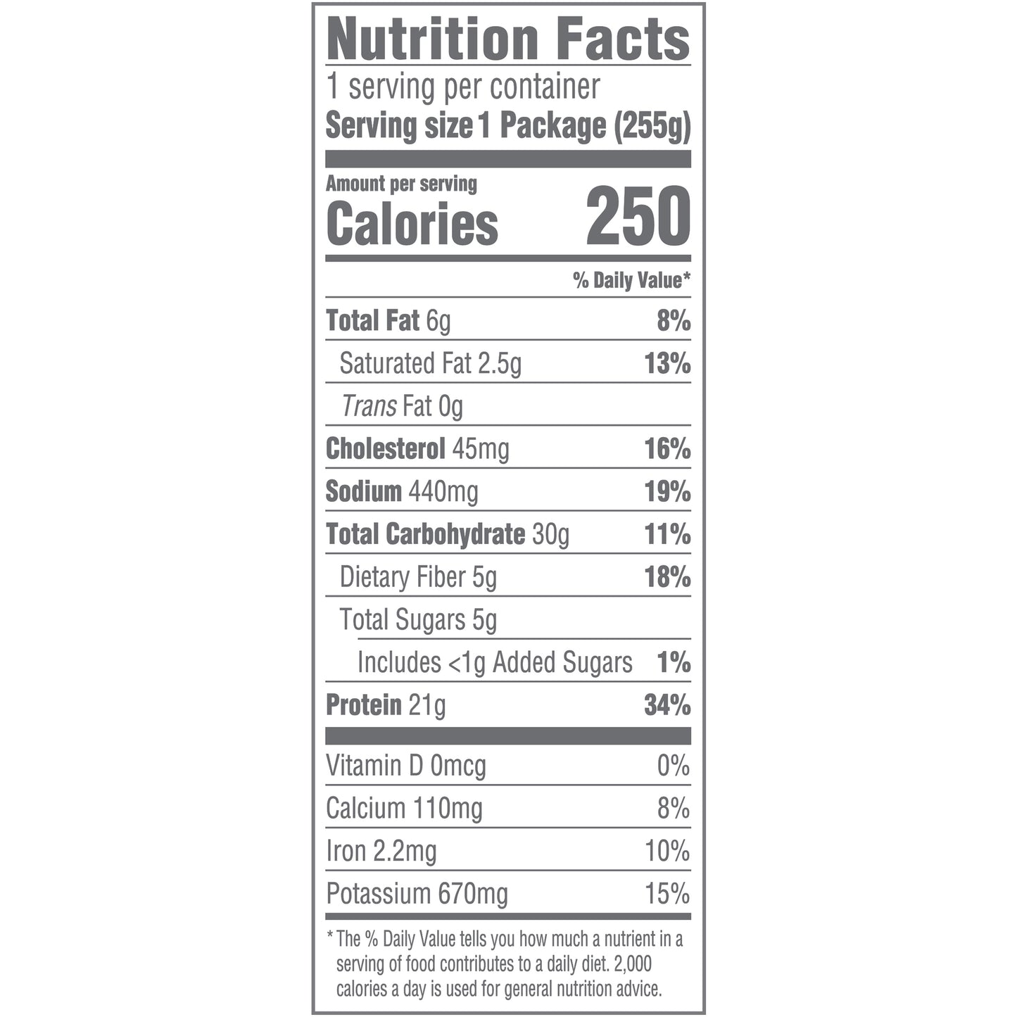 SmartMade Mexican-Style Chicken Bowl, Frozen Meal, 9 oz Box