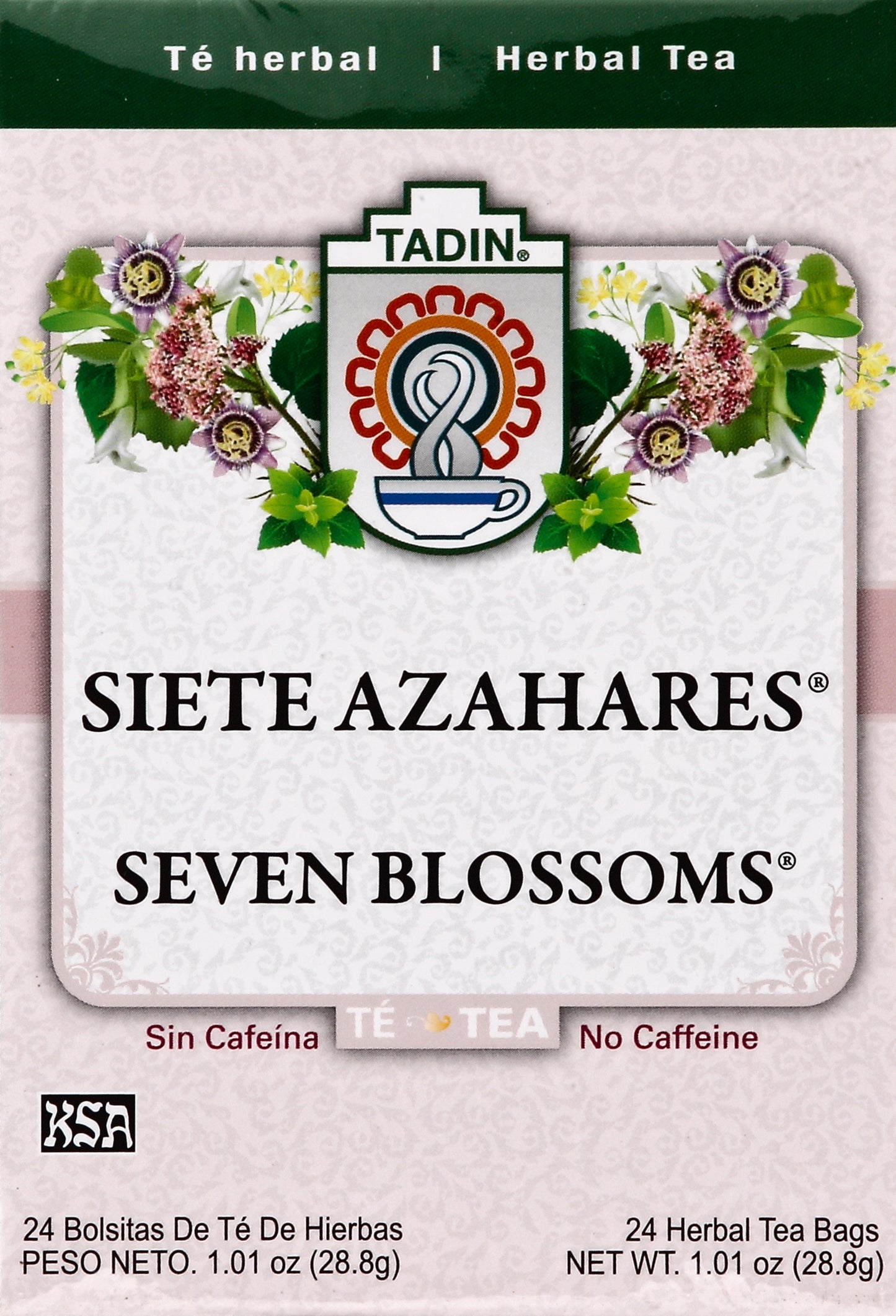 Tadin Herbal Tea 24 ea