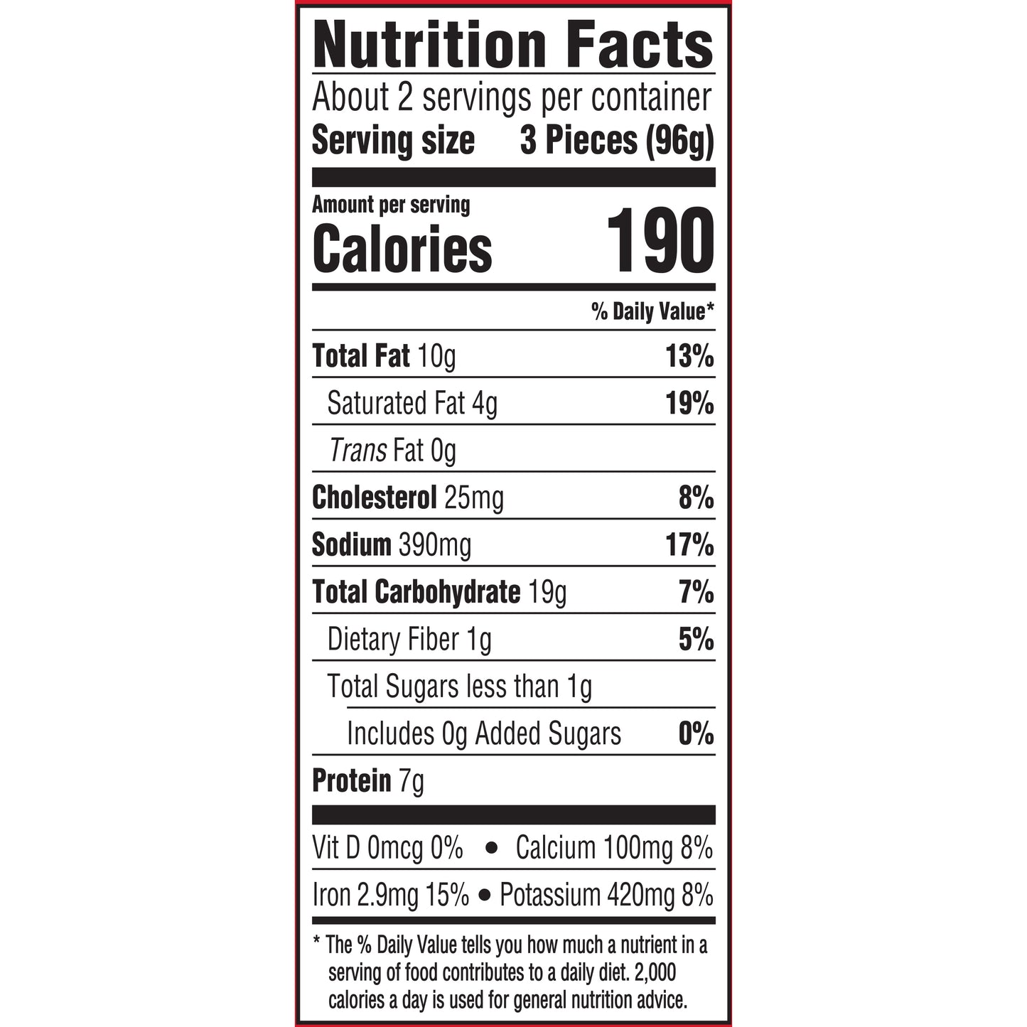 TGI Fridays® Cheddar & Bacon Potato Skins 7.6 oz. Box