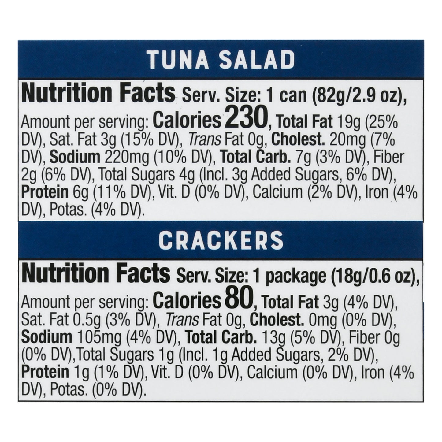 Bumble Bee Tuna Salad Kit with Crackers 3.5 oz