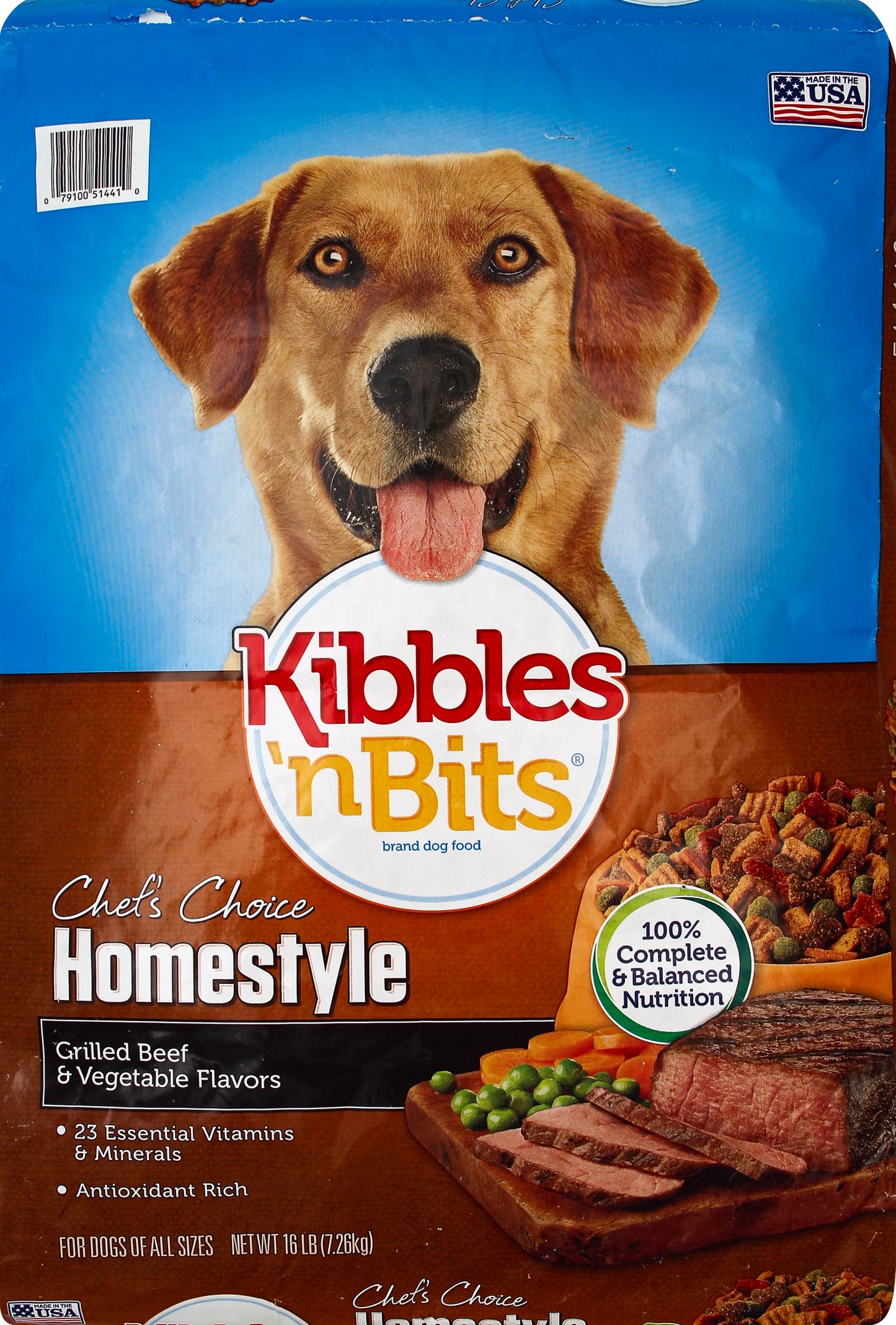 Kibbles 'n Bits Dog Food 16 lb