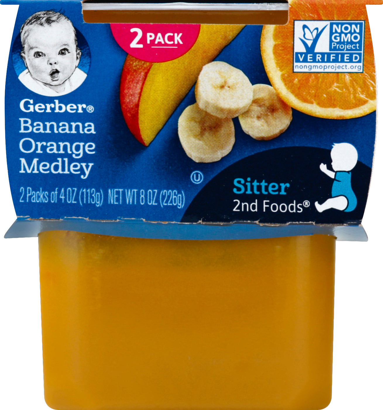 Gerber Banana Orange Medley 2 ea