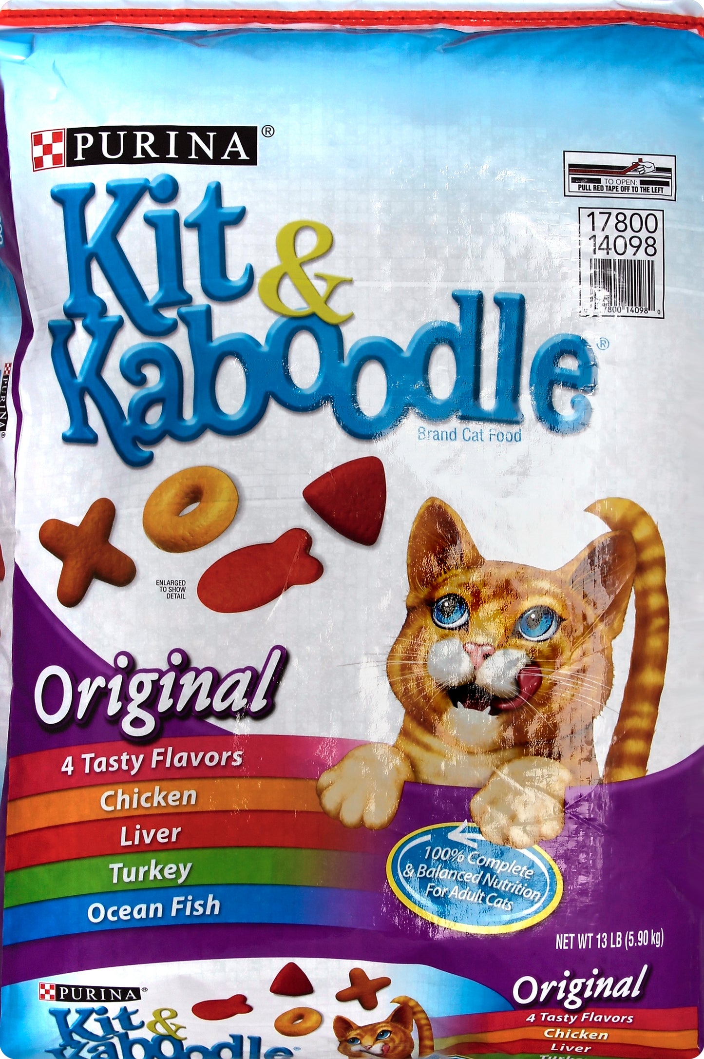 Kit & Kaboodle Cat Food 13 lb