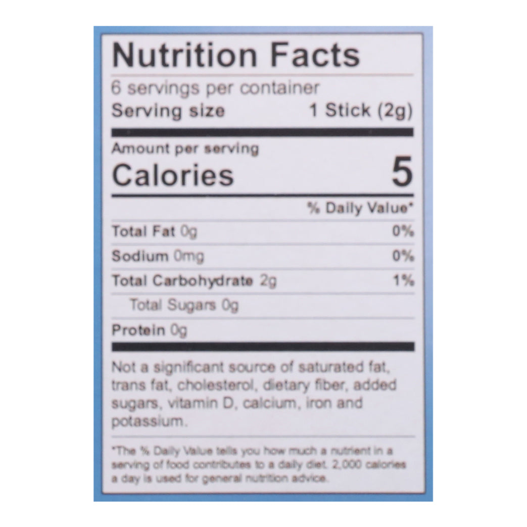 Starburst Singles To Go Zero Sugar Blue Raspberry Drink Mix 6 ea