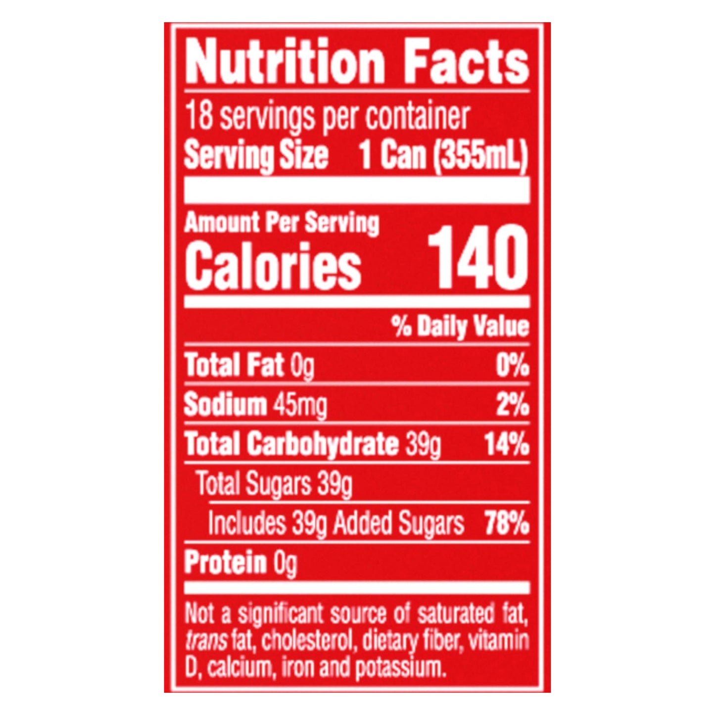 Coca-Cola Original Taste Cola 18-12 fl oz Cans