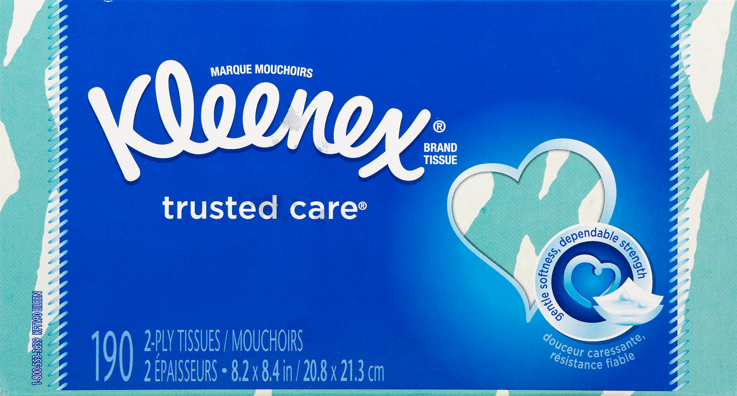 Kleenex Trusted Care 2-Ply Tissues 190 ea
