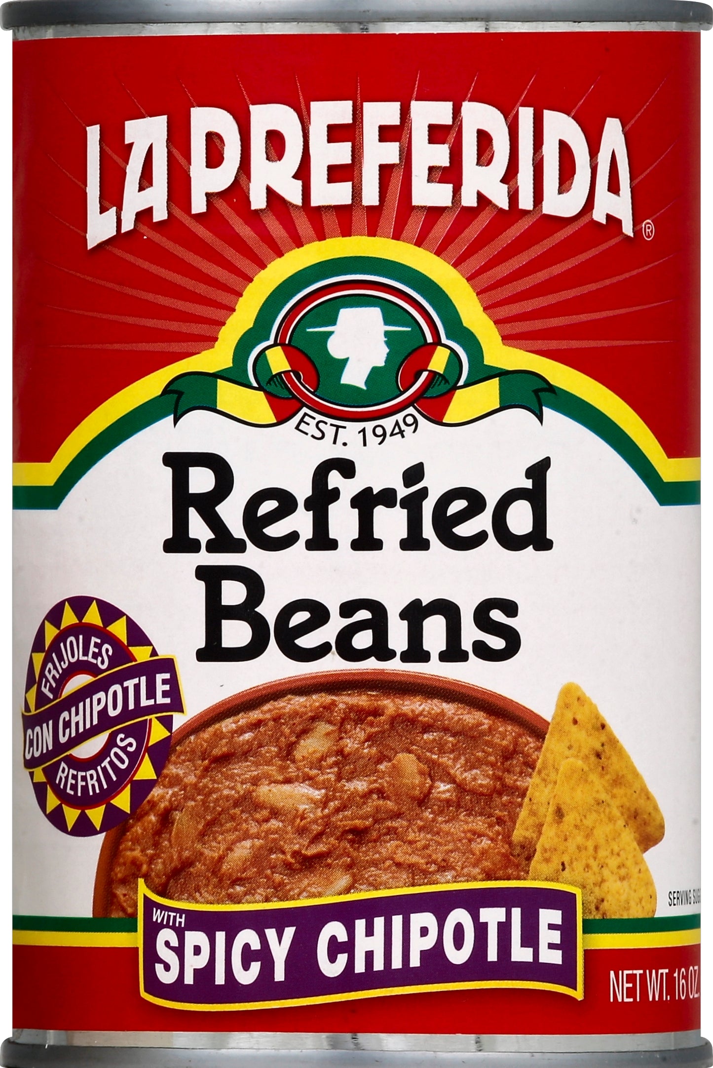 La Preferida Refried Beans 16 oz