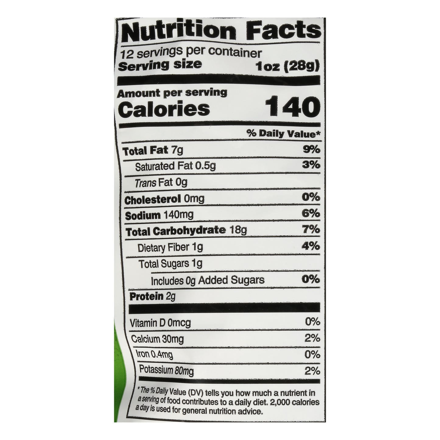 El Sabroso Guacachip Guacamole Flavored Tortilla Chips 12 oz