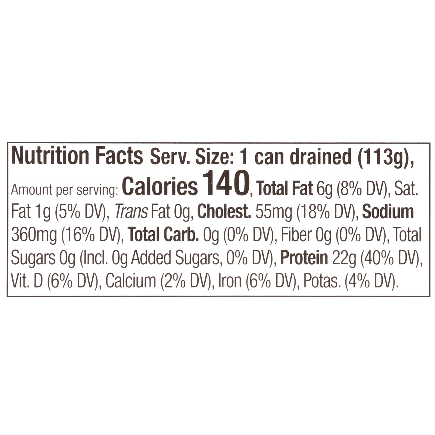 Bumble Bee® Chunk Light Tuna in Vegetable Oil 5 oz. Can