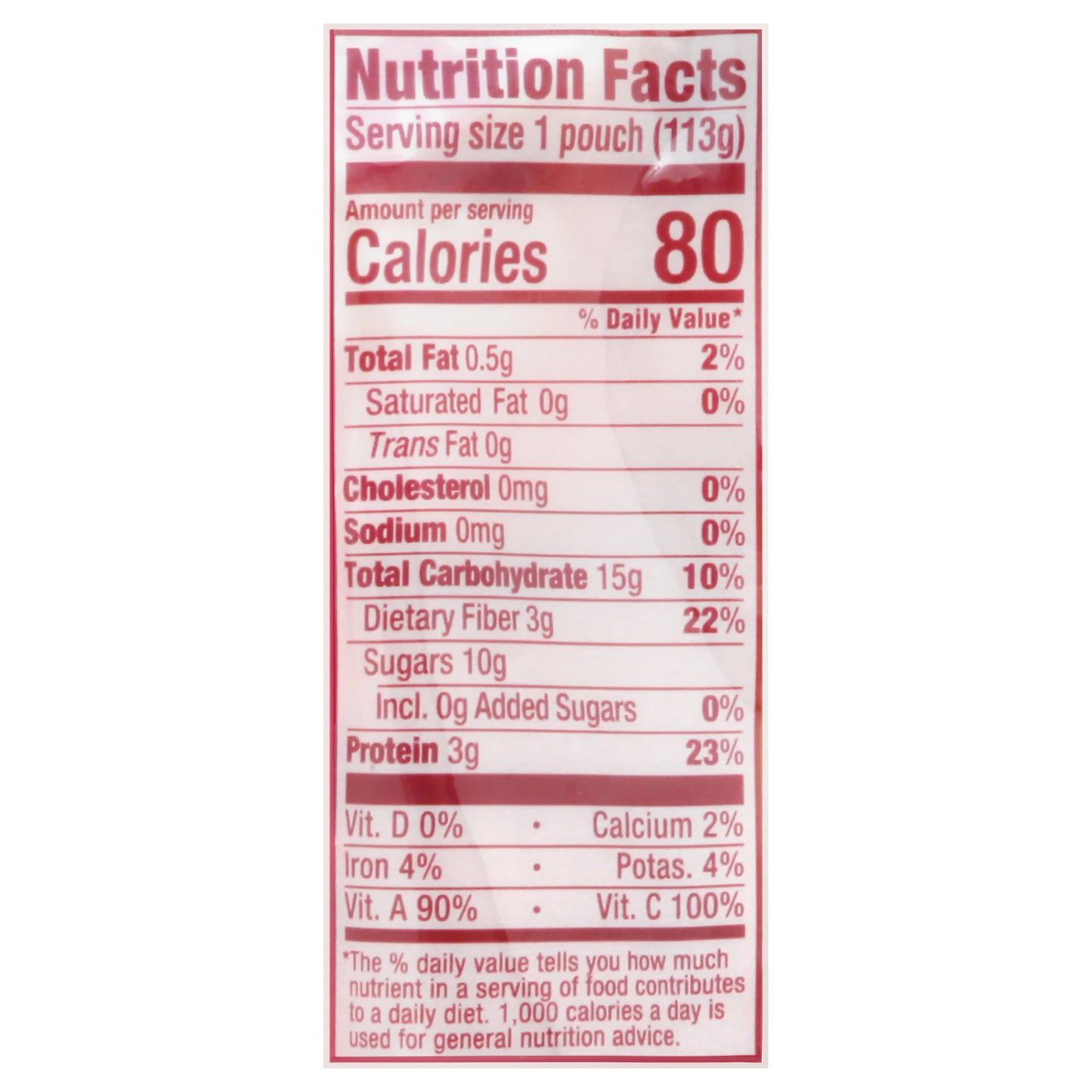 HappyTot Organics 4 (Tots & Tykes) Fiber & Protein Organic Fruit & Veggie Blend 4 oz