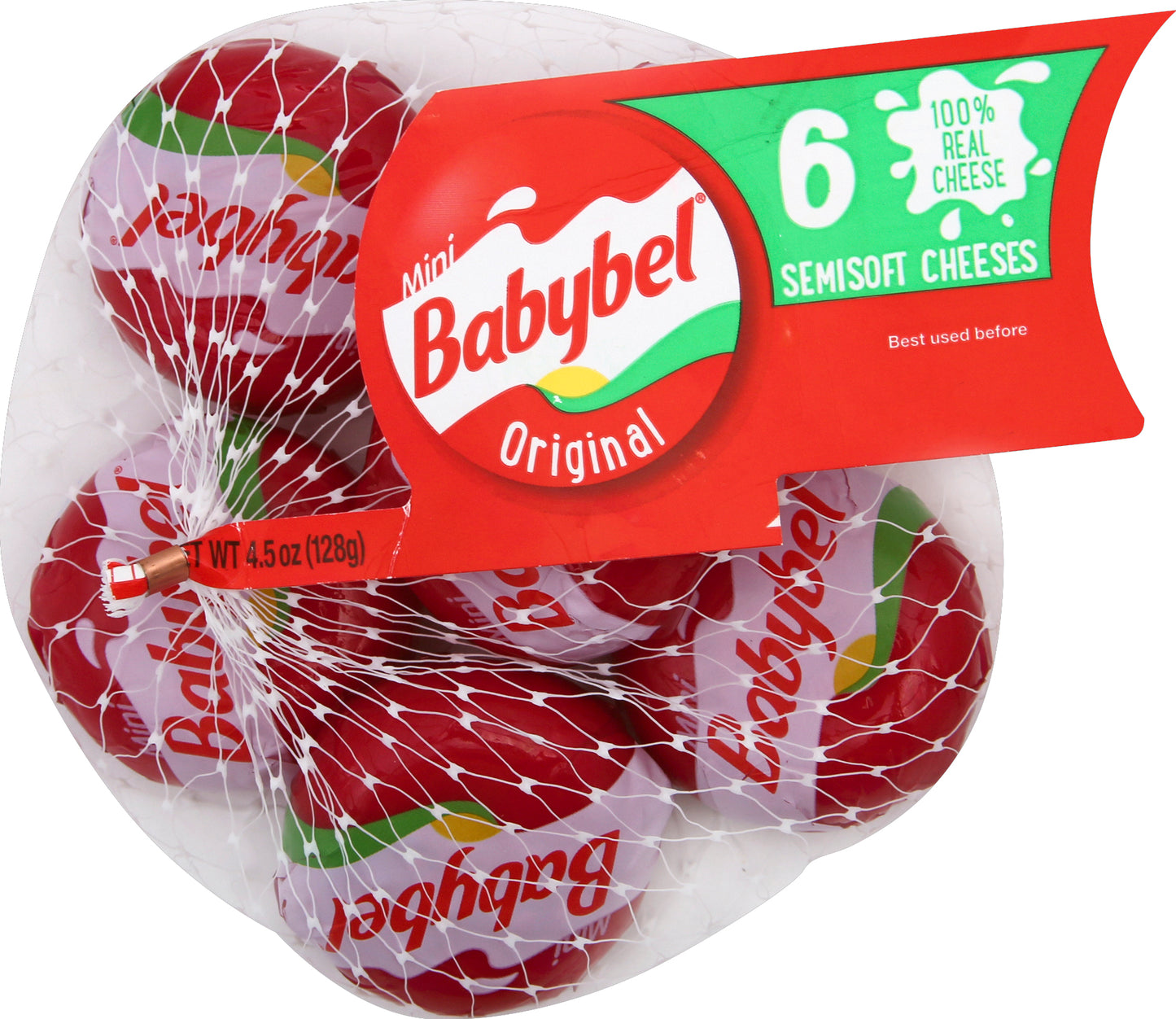 Babybel Semisoft Cheeses 6 ea