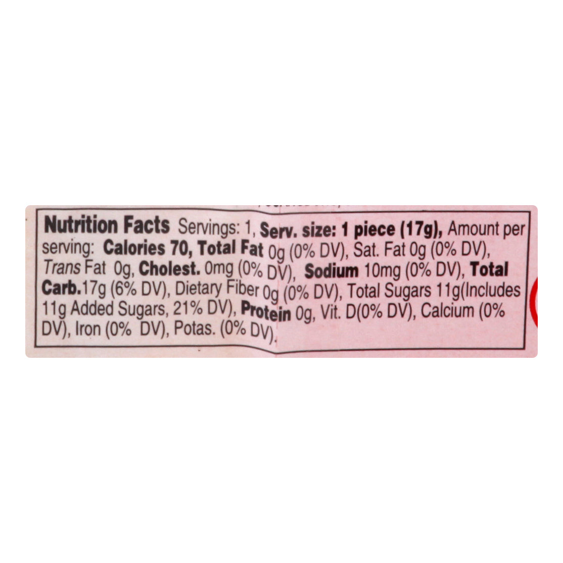 Garfield Headbutt Candy Lollipop 0.60 oz
