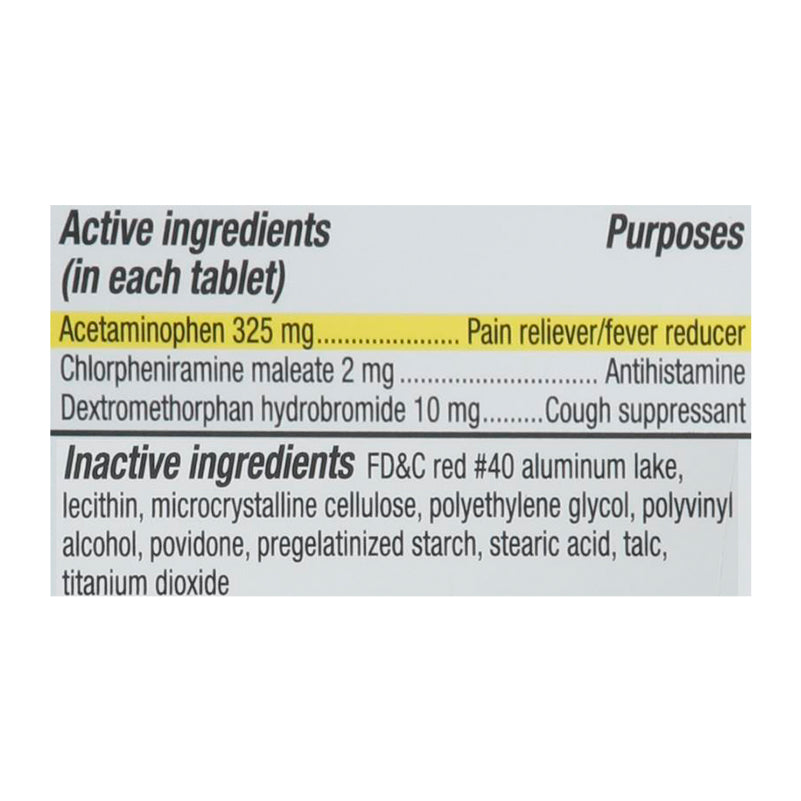 Coricidin HBP Maximum Strength Multi-Symptom Flu 24 Tablets
