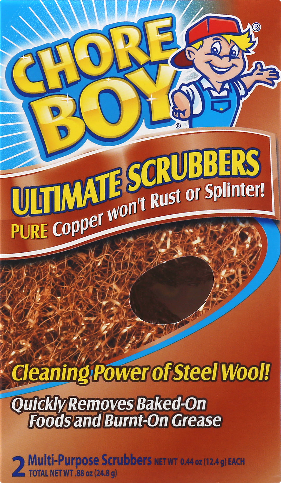 Chore Boy Multi-Purpose Ultimate Scrubbers 2 ea