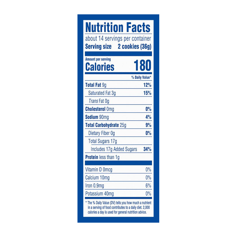 OREO - MEGA STUF - 17.6Z 600102 BE Update 17.6 Oz English