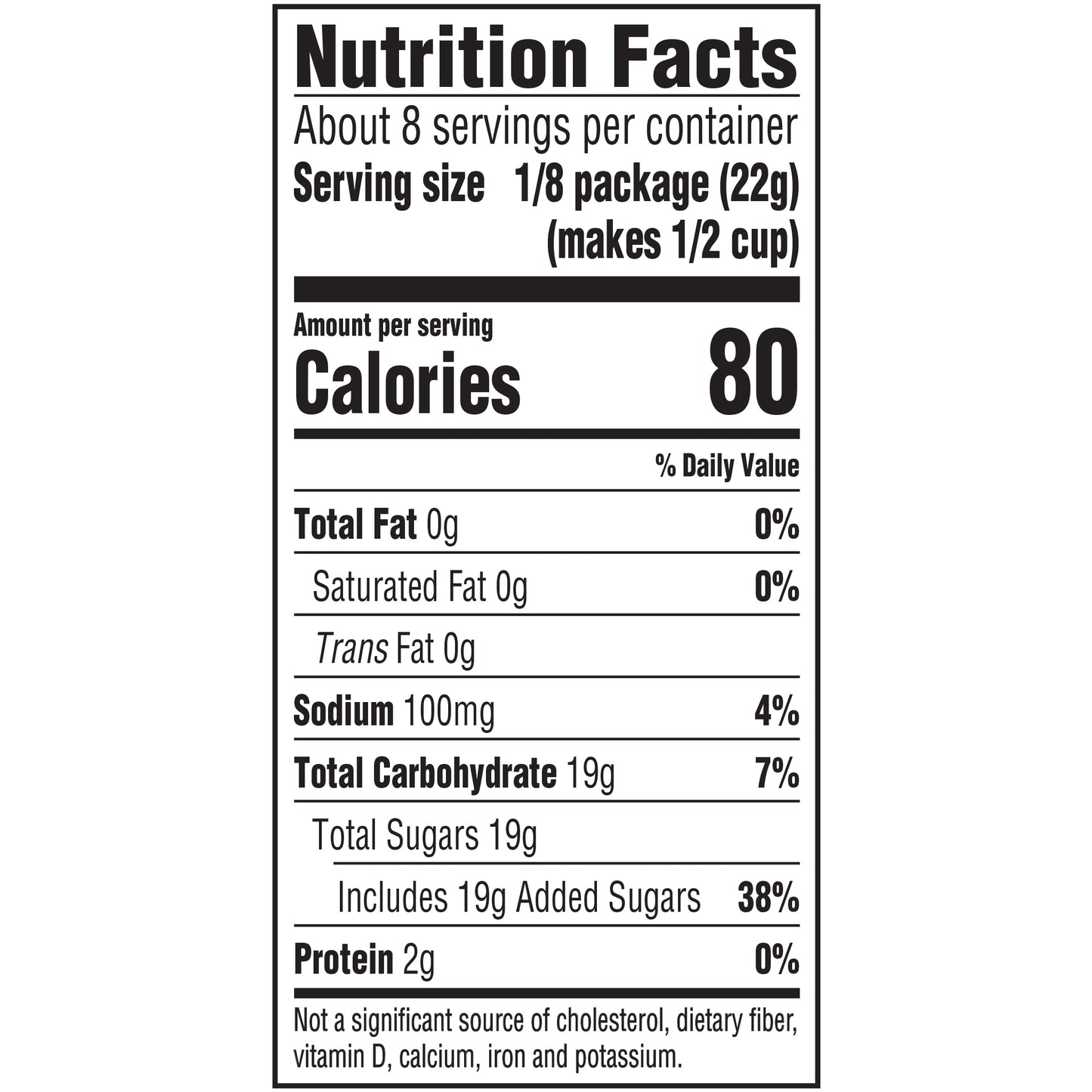 Jell-O Lime Instant Gelatin Mix, 6 oz Box