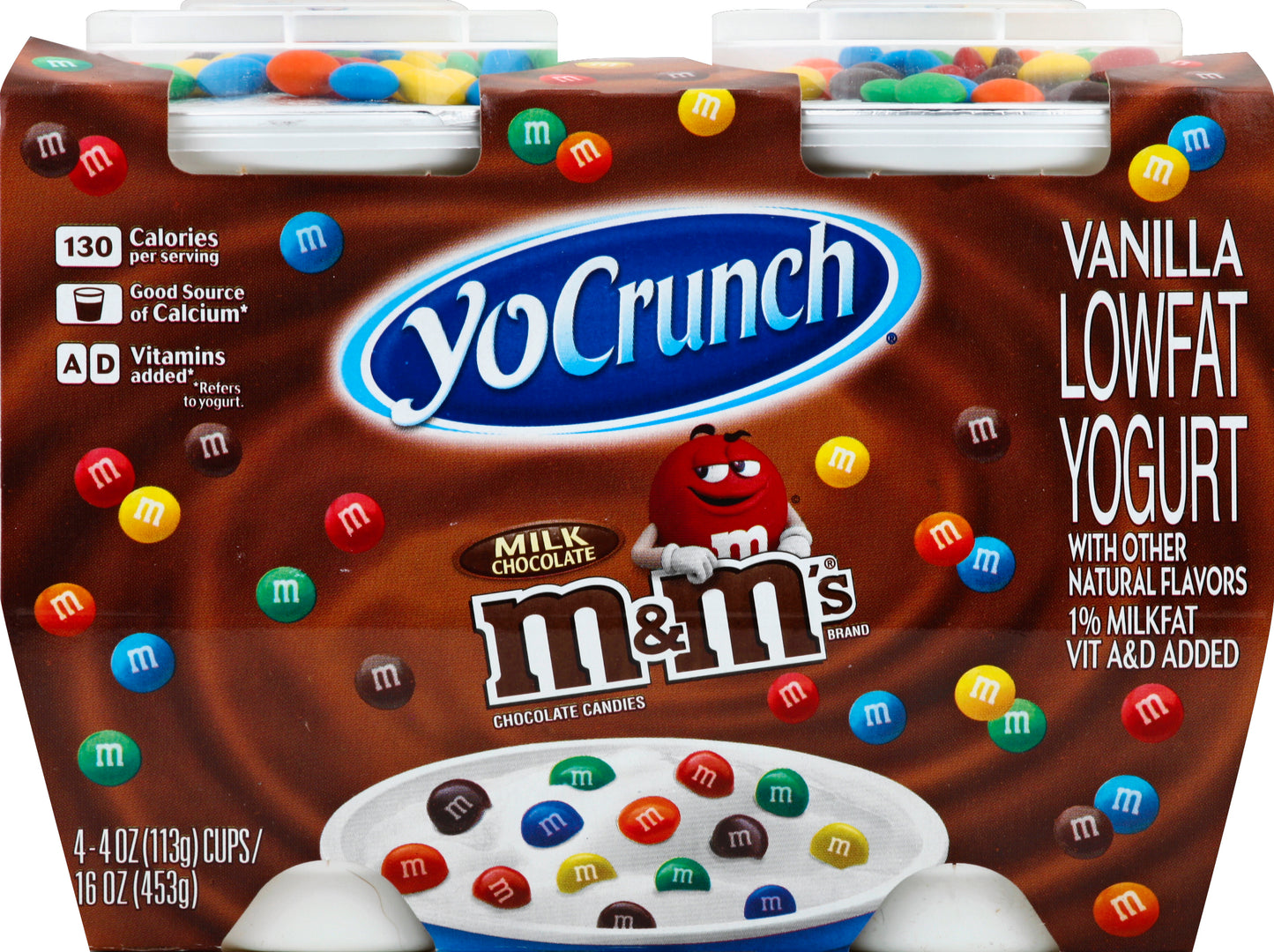 Yo Crunch Yogurt 4 ea