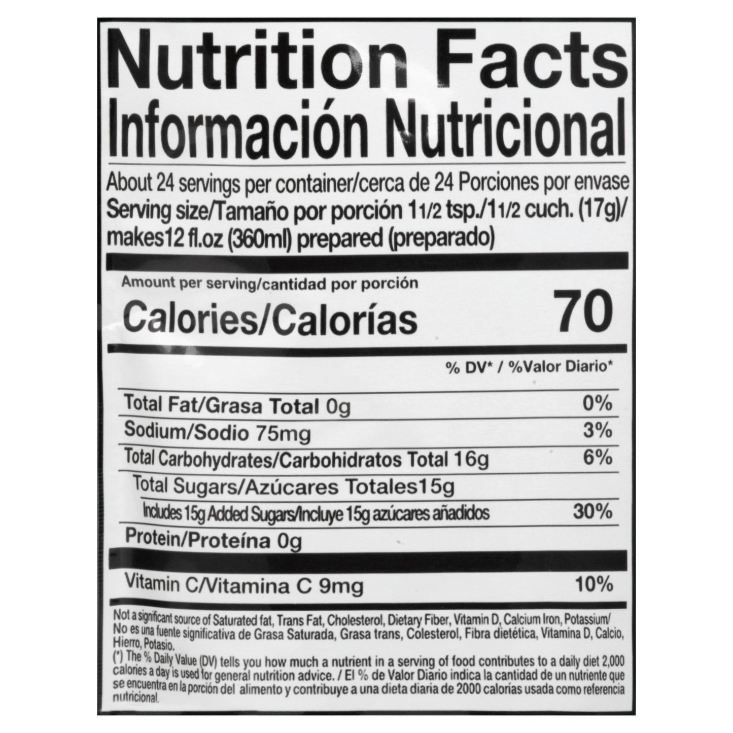 Zuko Mango Drink Mix 14.1 oz