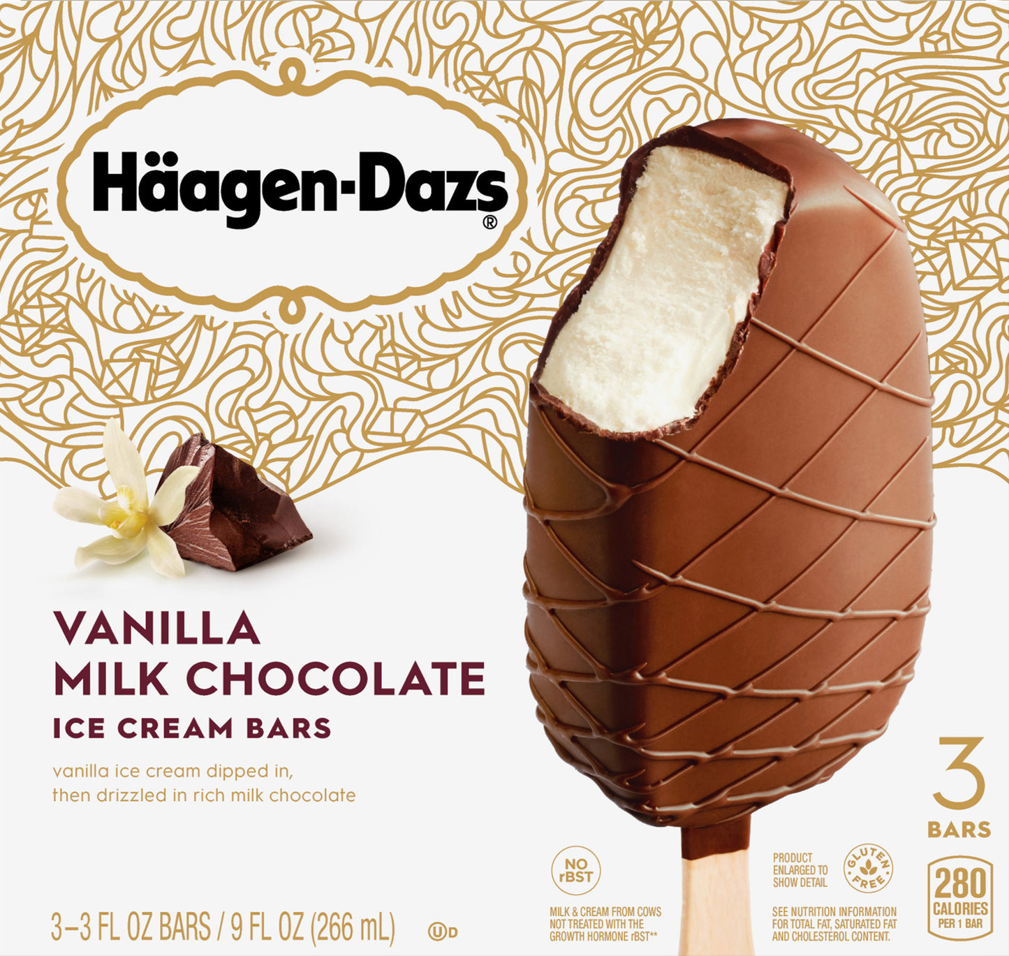 Haagen-Dazs Ice Cream Bars 3 ea