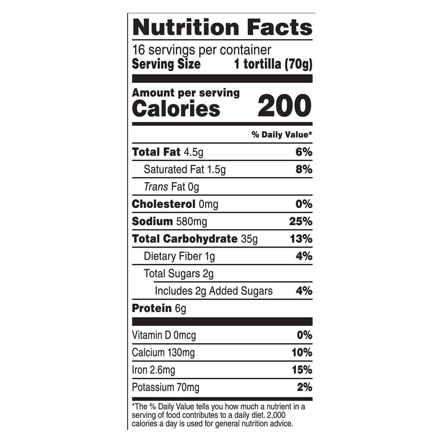 Mission Burrito Flour Tortillas, 16 Count