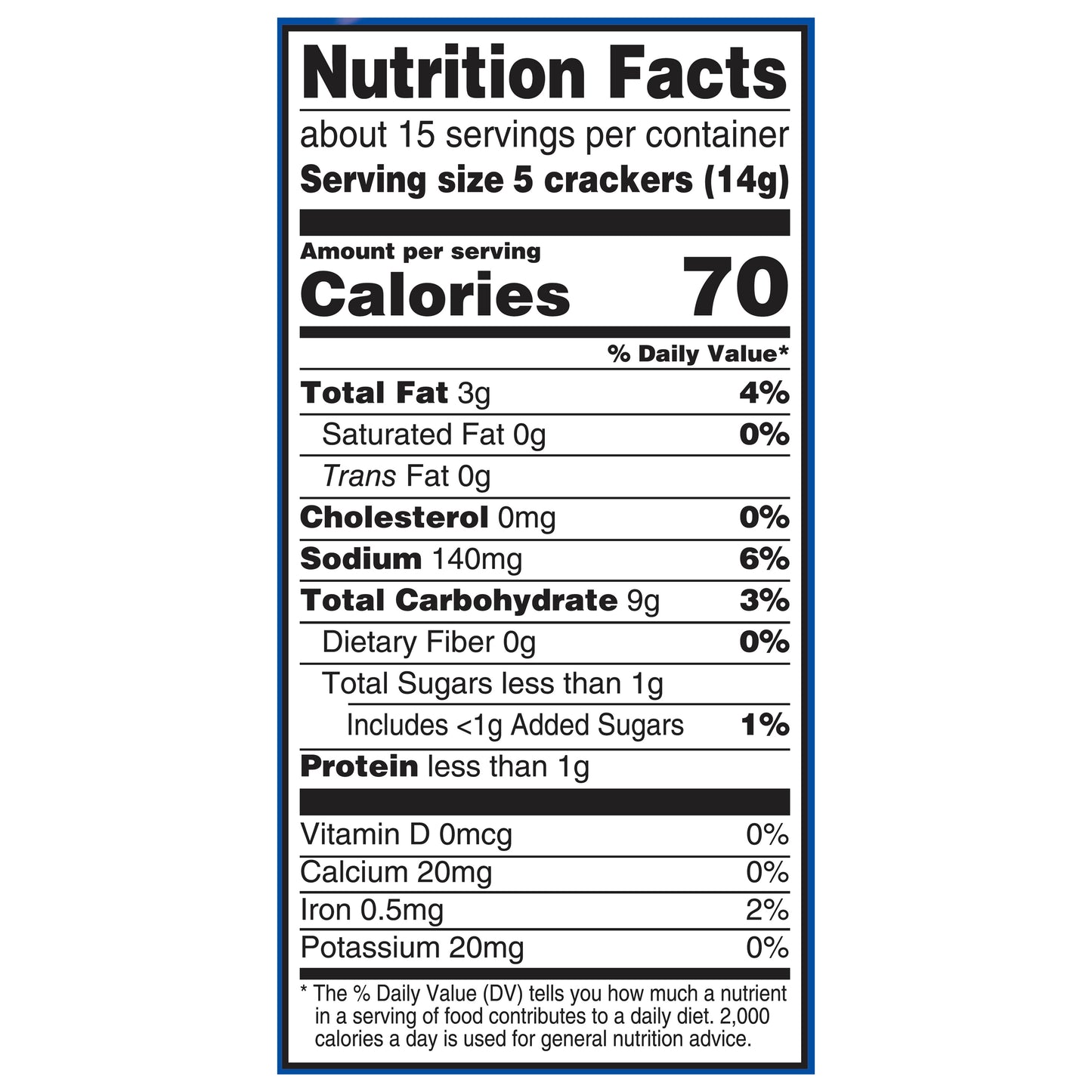 Sociables Flavor Originals Baked Savory Crackers 7.5 oz