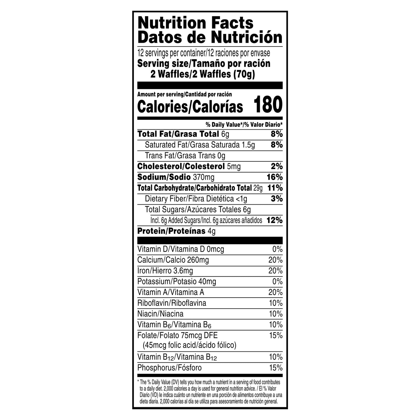 Eggo Family Pack Blueberry Waffles 24 ea