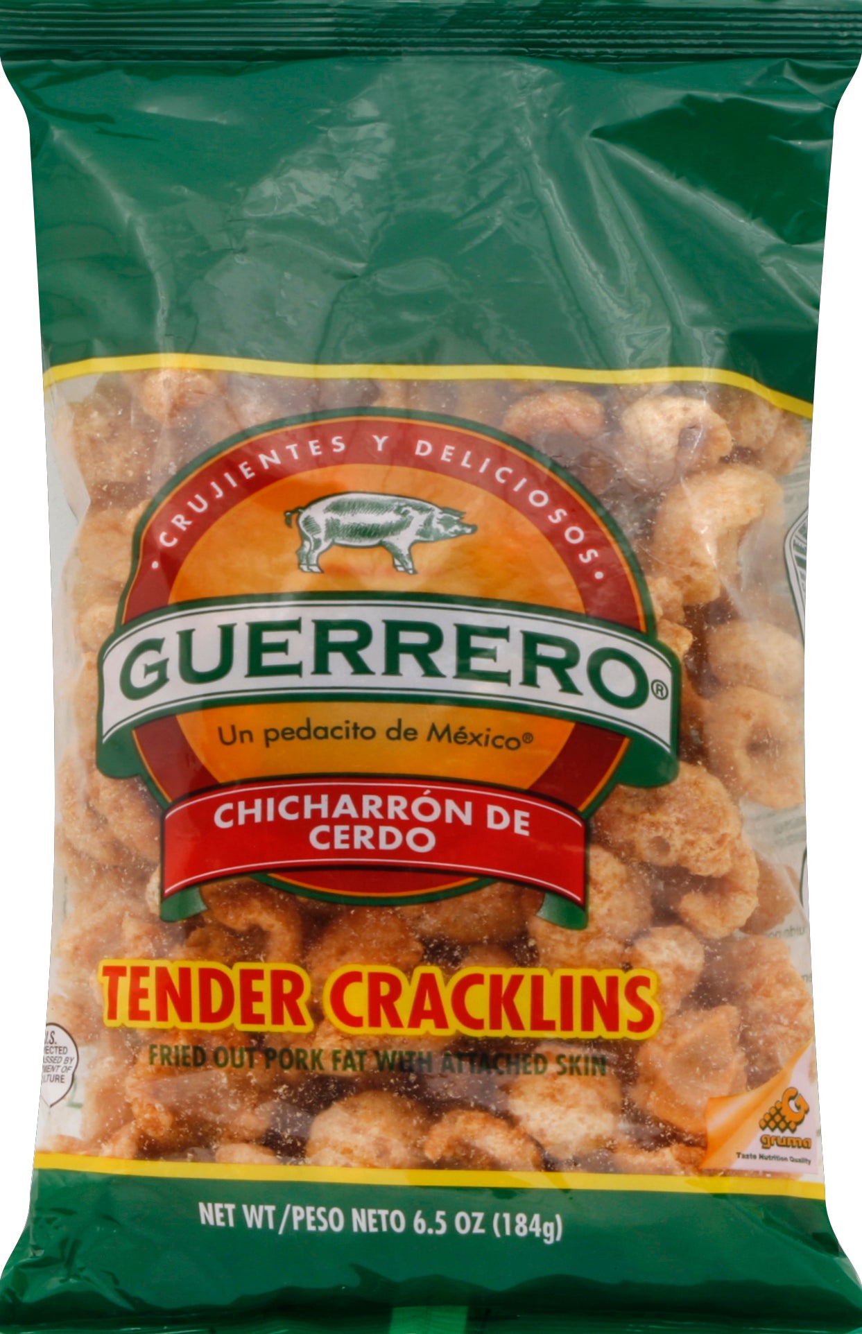 Guerrero Tender Cracklins 6.5 oz