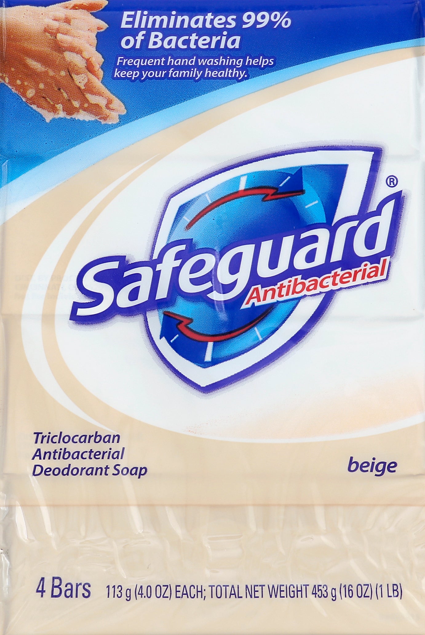 Safeguard Deodorant Soap 4 ea