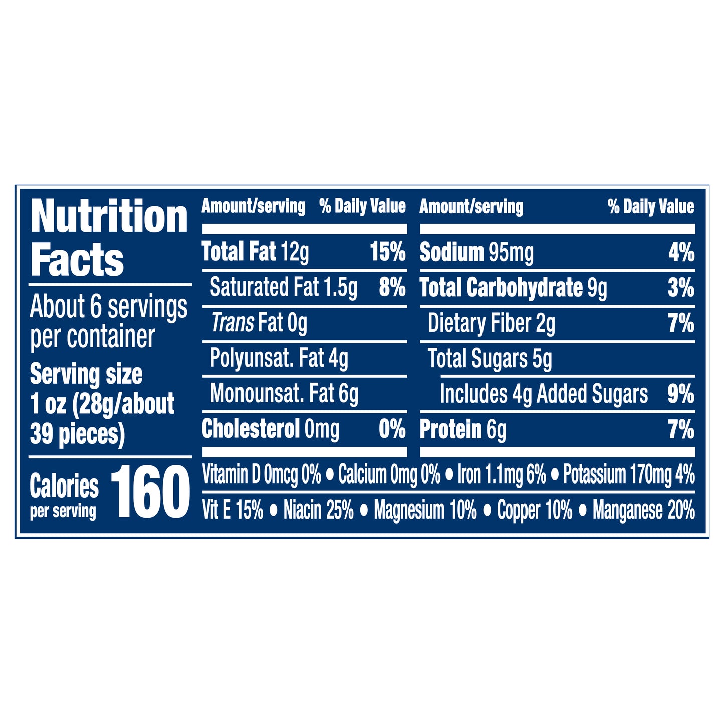 Planters Salted Caramel Peanuts 6 oz