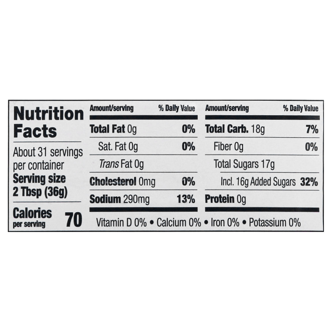 Sweet Baby Ray's Hickory & Brown Sugar Barbecue Sauce 40 oz