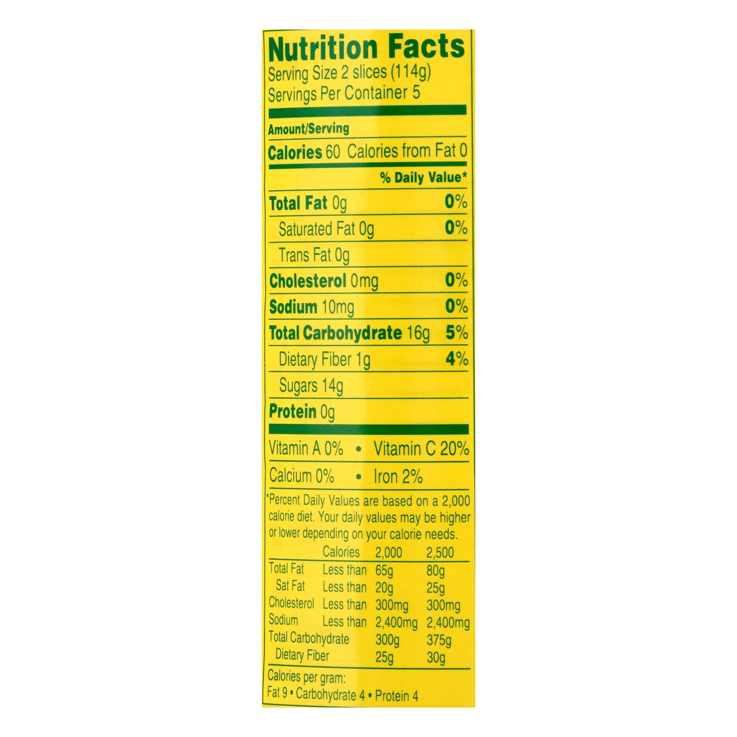Del Monte In Its Own Juice Pineapple Slices 20 oz