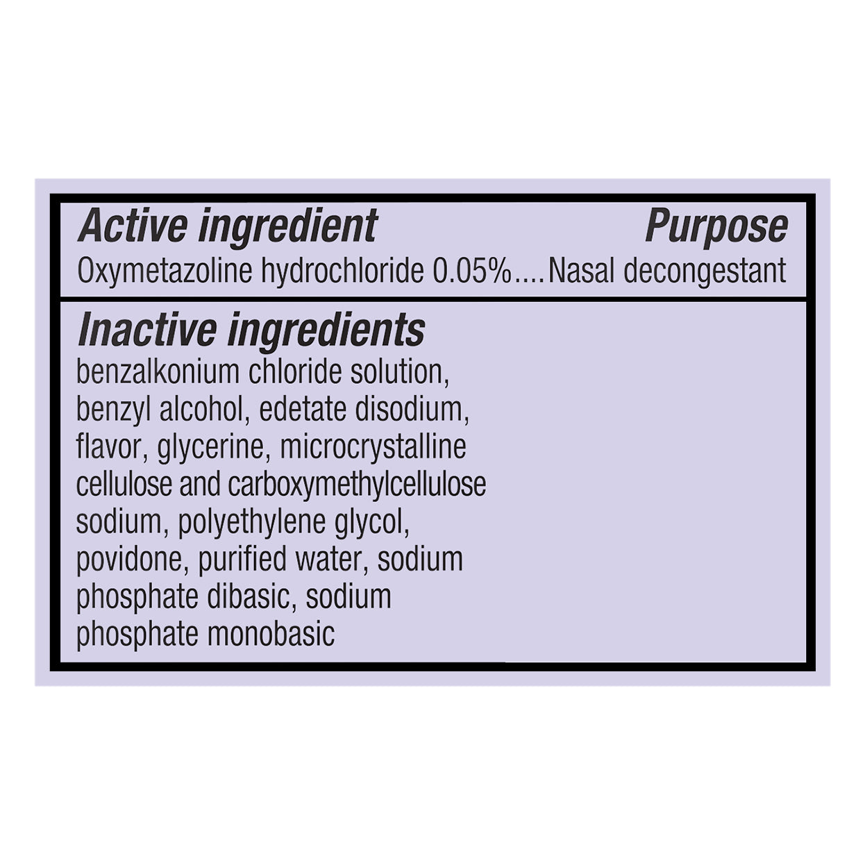 Afrin Pump Mist Extra Moisturizing Nasal Decongestant 0.5 fl oz