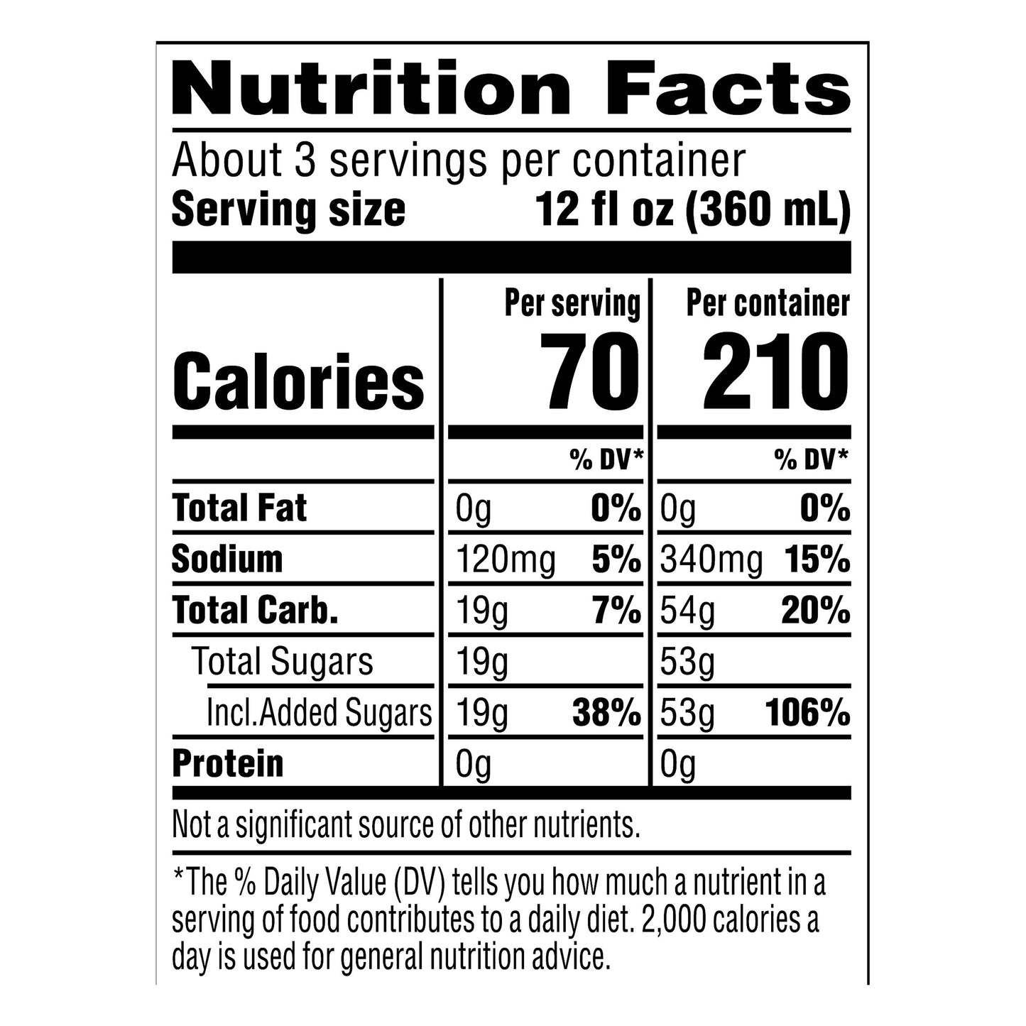 Brisk Peach Iced Tea 1 lt