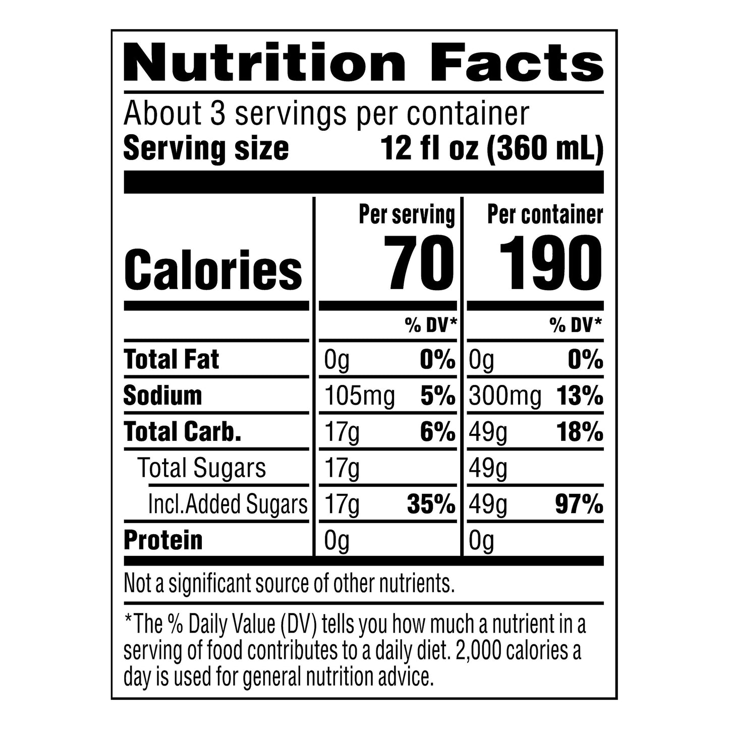 Brisk Lemon Iced Tea 1 lt