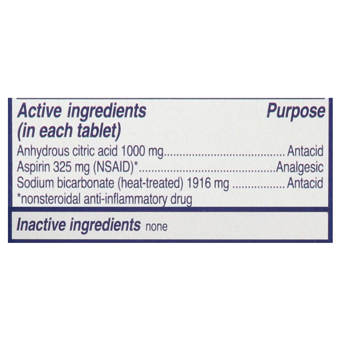 Alka-Seltzer Original Antacid Effervescent Tablets 24 ea Box
