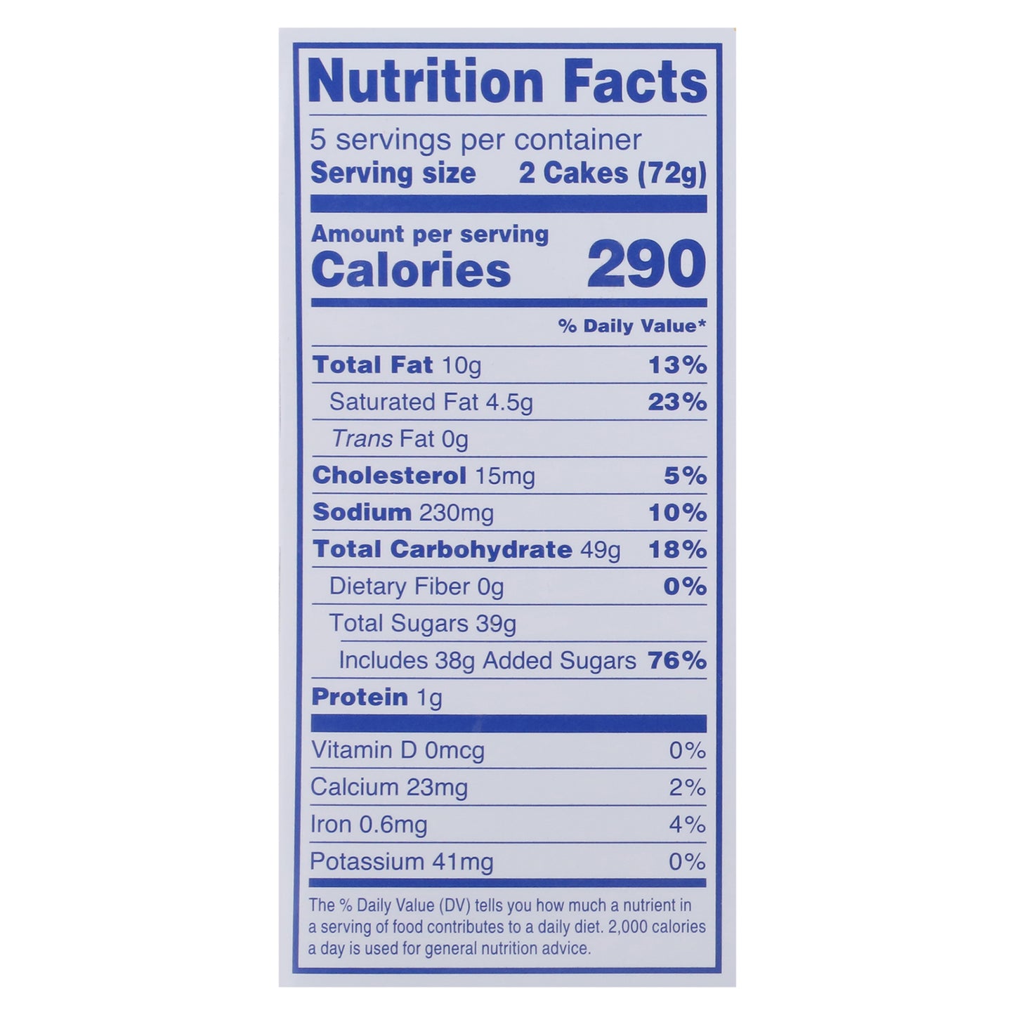 Hostess Zingers 10 Pack Iced Vanilla Cakes 10 ea