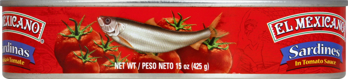 El Mexicano Sardines 15 oz