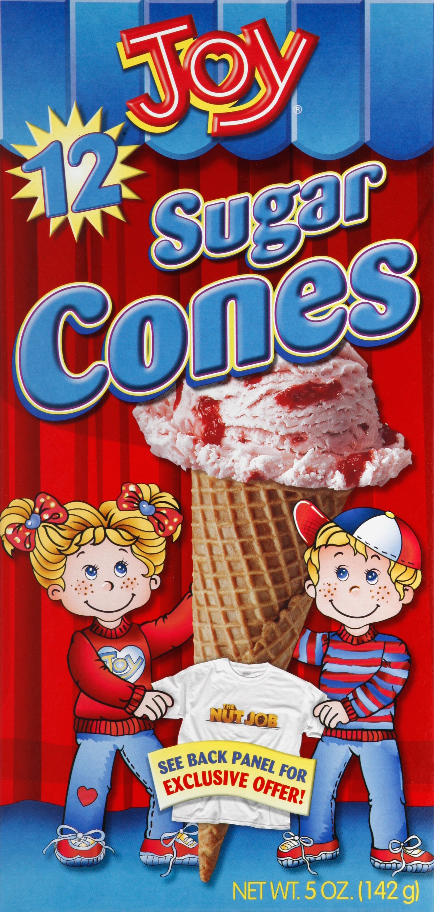 Joy Sugar Cones 12 ea