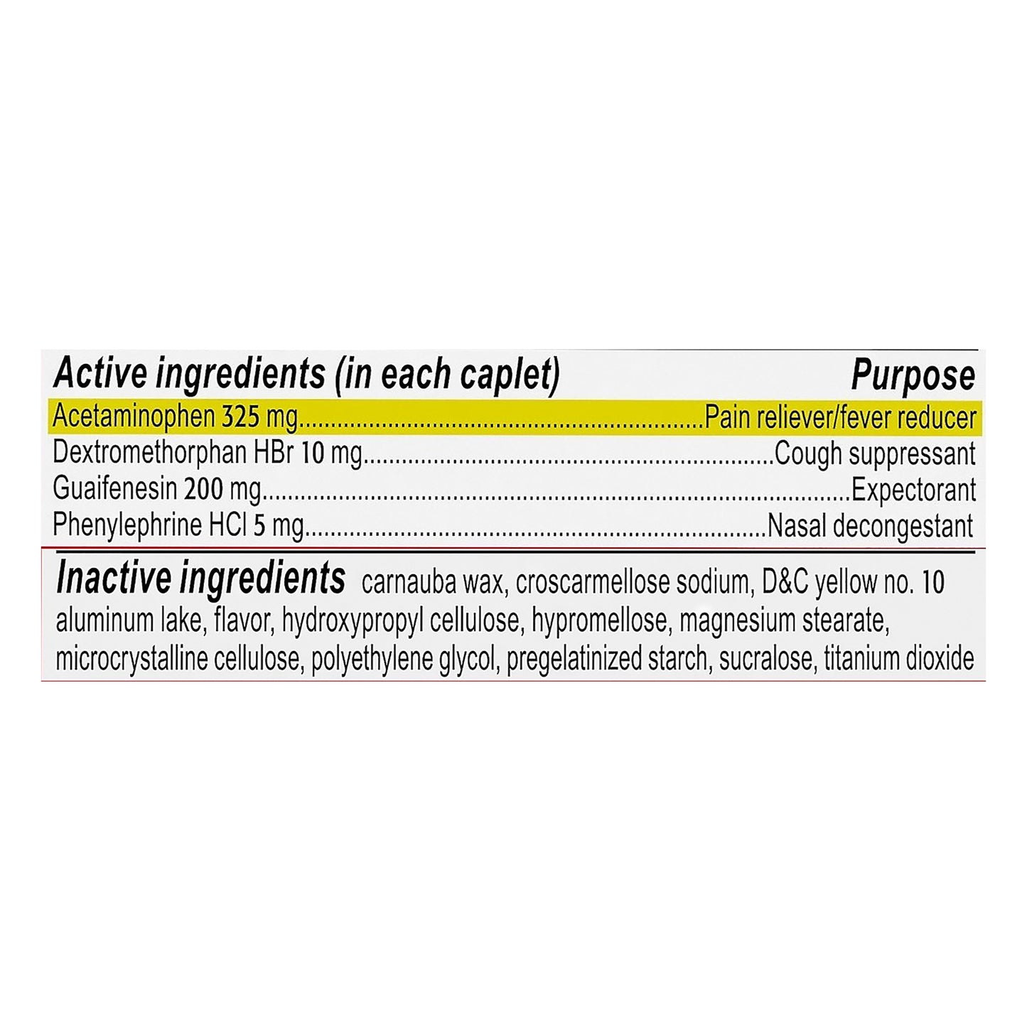 Tylenol Caplets for Adults Cold + Flu Severe 24 ea