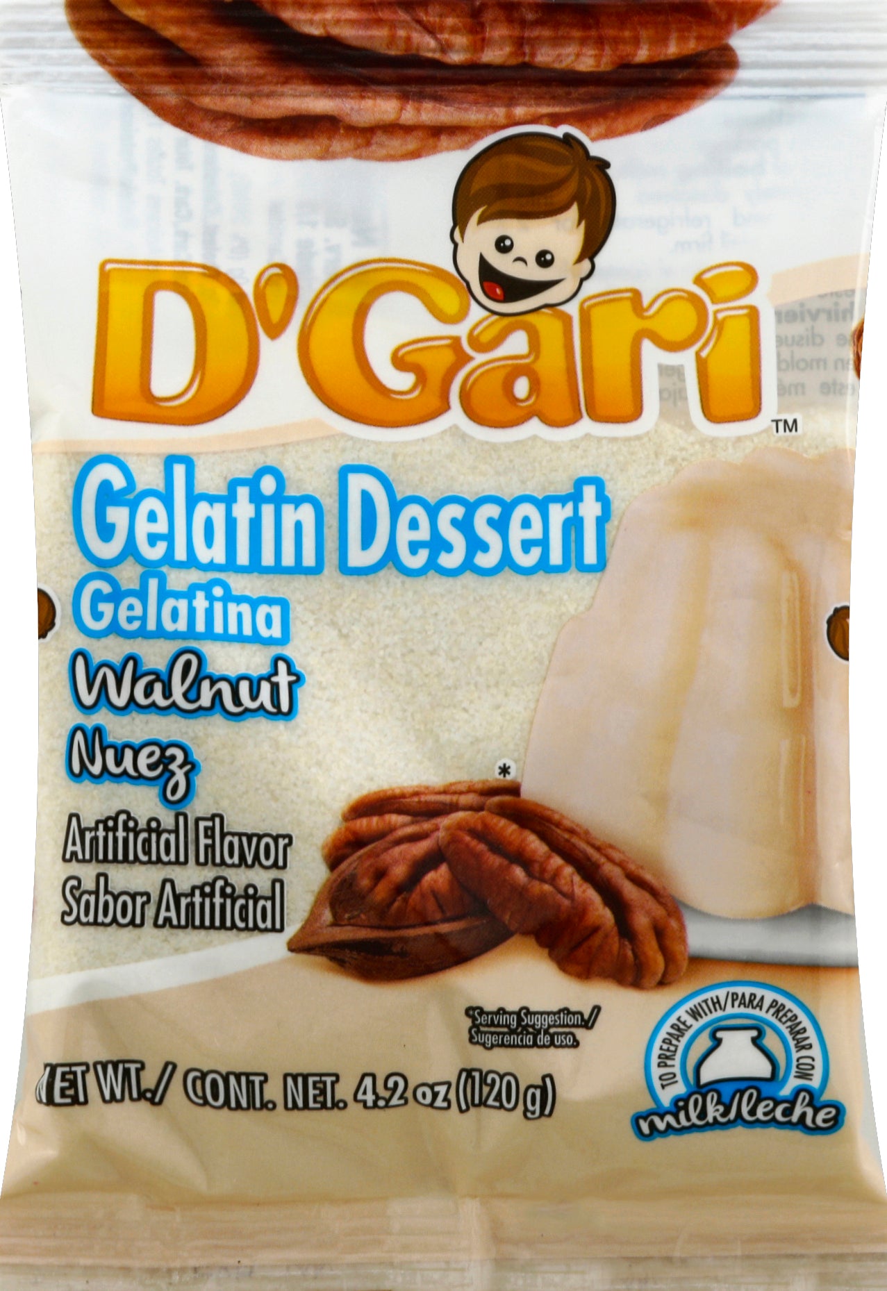 D'Gari Gelatin Dessert 4.2 oz