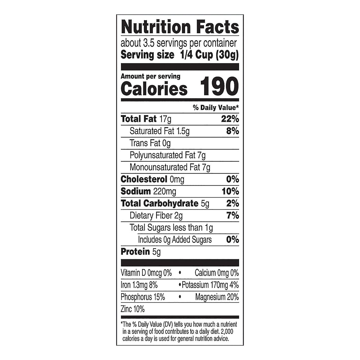 David Roasted & Salted Sunflower Kernels 3.75 oz