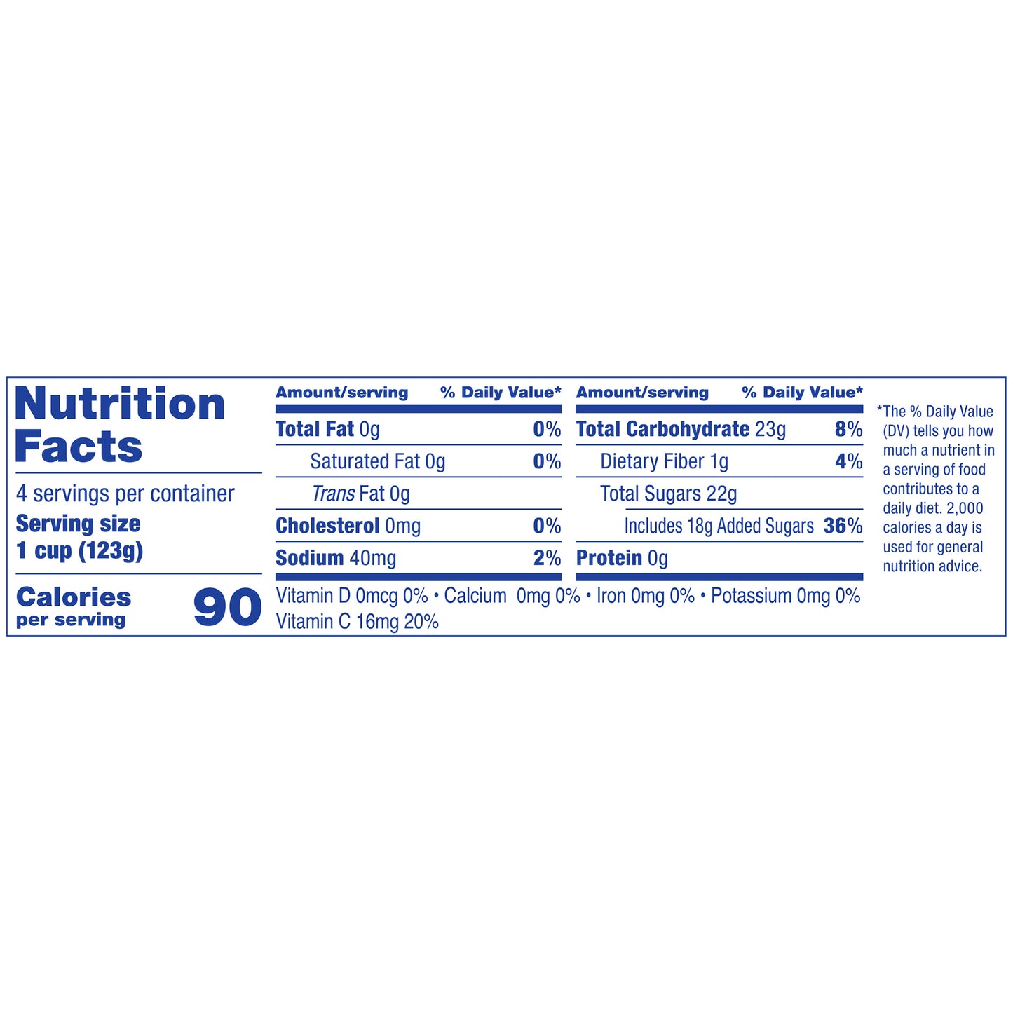 DOLE® Fruit Bowls® Pineapple in Lime Flavored Gel 4-4.3 oz. Cups